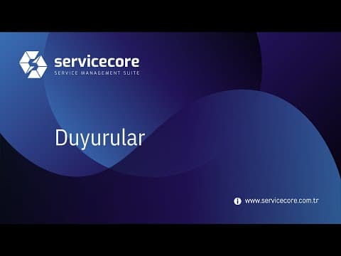 Duyurular