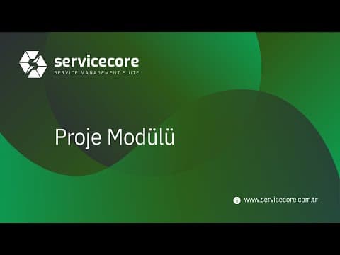 Proje Modülü