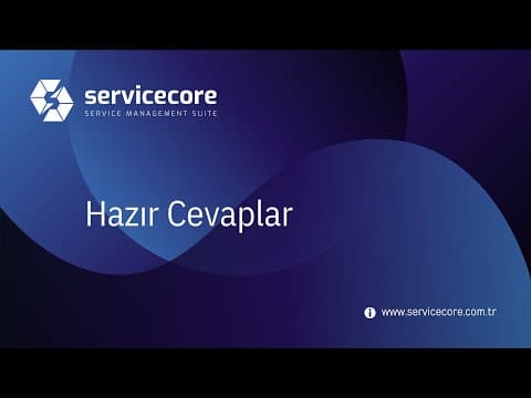 Hazır Cevaplar