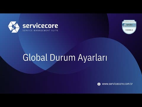 Global Durum Ayarları